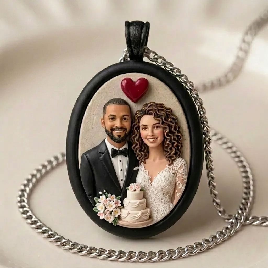 Personalized necklaces, customizable pet pendants, dog and cat portrait necklaces, commemorative gifts, and the perfect present for pet lovers.