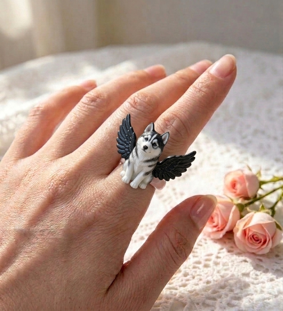 Personalized 3D figurine rings, custom commemorative jewelry, and meaningful gifts for couples.