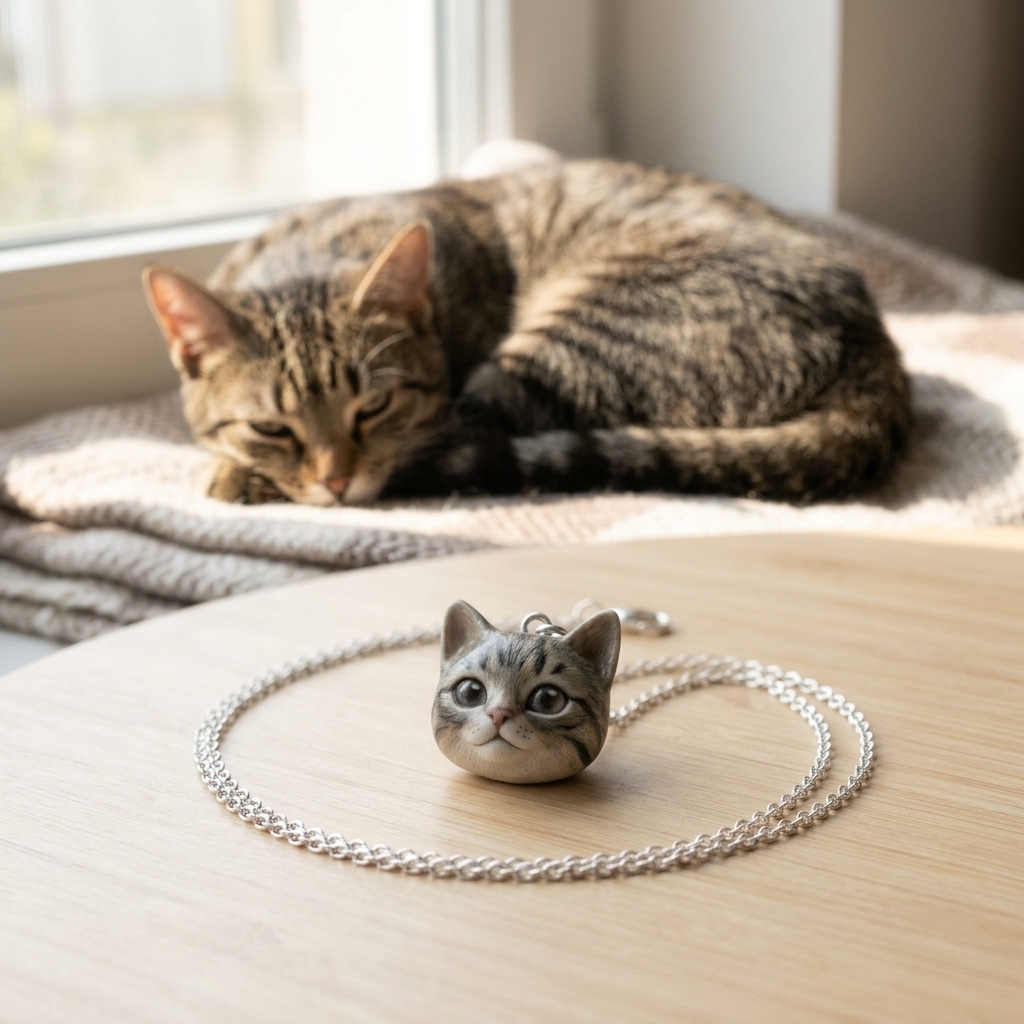 Personalized necklaces, customizable pet pendants, dog and cat portrait necklaces, commemorative gifts, and the perfect present for pet lovers.