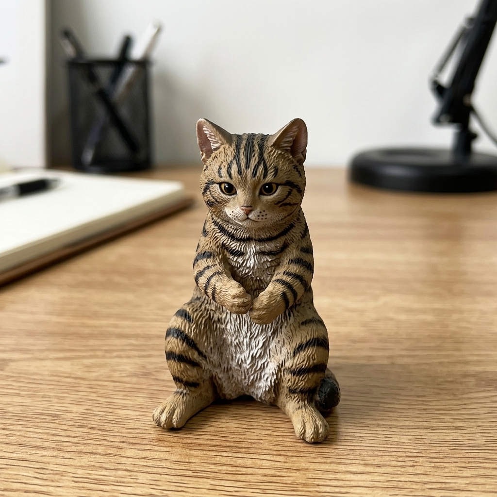 Cute 3D Custom Mini Ornaments of Characters or Pets | Made of resin, compatible with cars and offices, multi-purpose for dashboard/desktop/hanging, cartoon theme, perfect for Valentine's Day gifts.