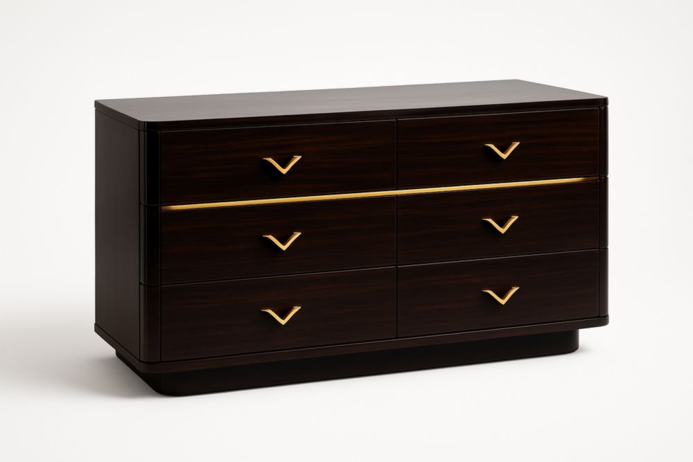 Meuble de rangement avec poignées en aluminium 150 × 45 × 85 cm