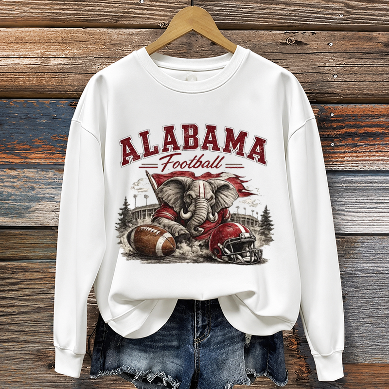 Game Day Alabama Crimson Tide Football Sweatshirt