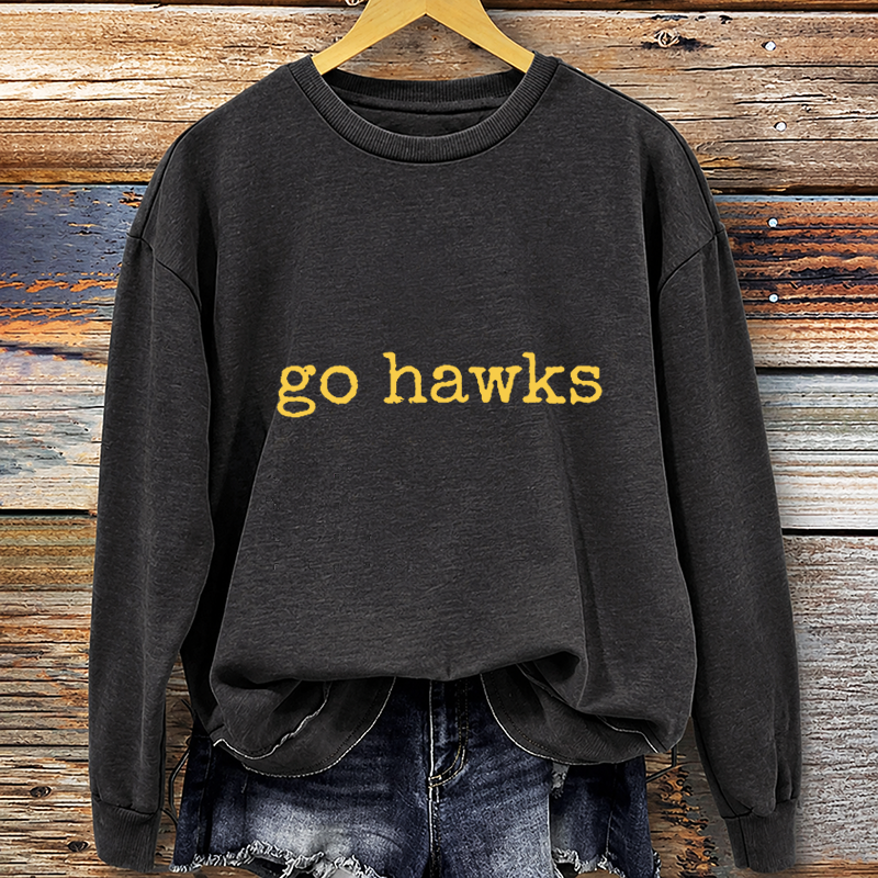 Iowa Hawkeyes Football Fan Sweatshirt