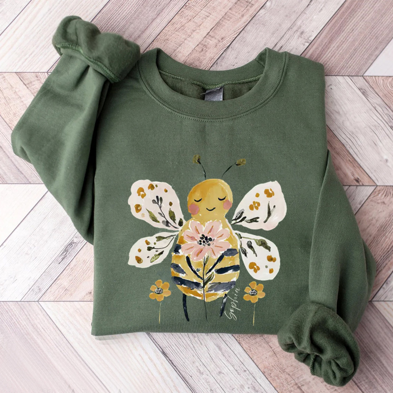 Bee Wildflower Sweatshirt