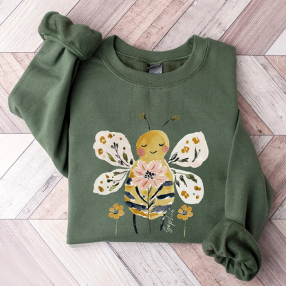 Bee Wildflower Sweatshirt