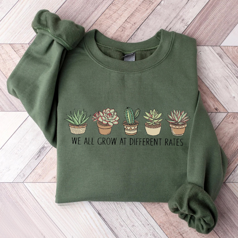 Succulent Plant Sweatshirt
