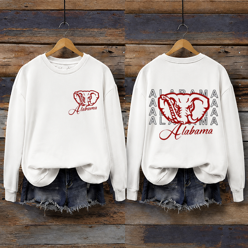 Alabama Crimson Tide Football Sweatshirt