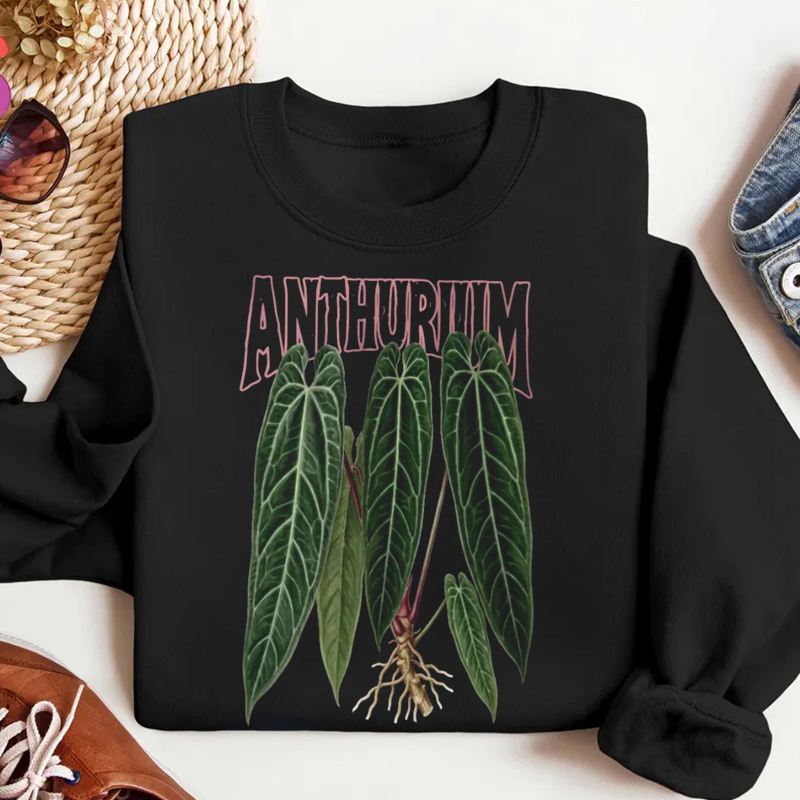 Anthurium Warocqueanum Sweatshirt