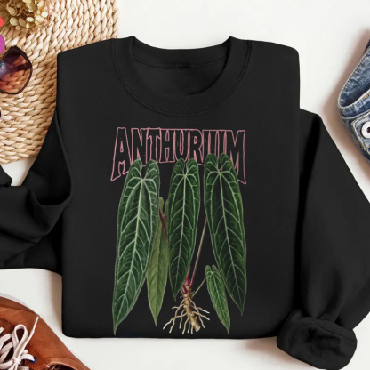Anthurium Warocqueanum Sweatshirt
