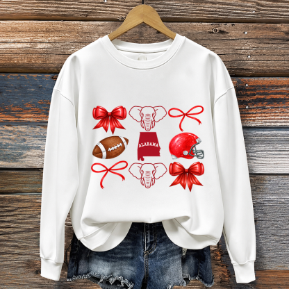 Alabama Crimson Tide Football Sweatshirt