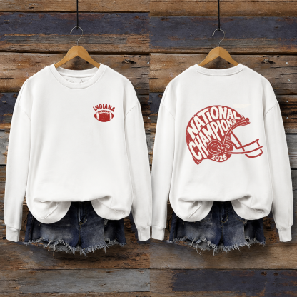 Vintage Indiana Hoosiers Football Sweatshirt