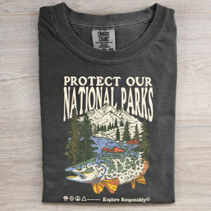Respect the Local Wildlife Camping T-shirt
