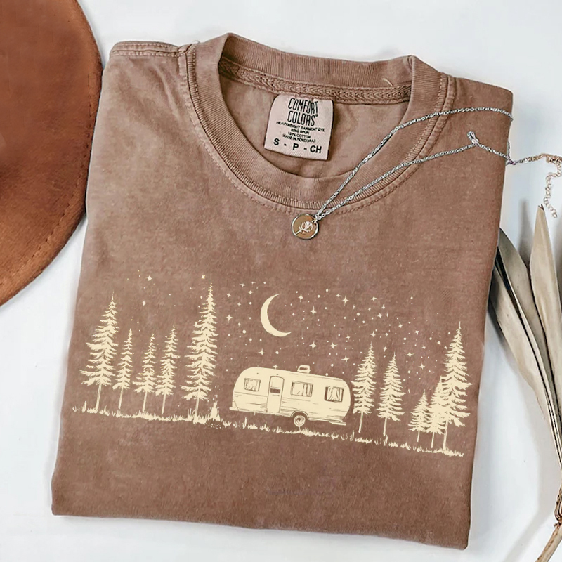 Camping Life Caravan T-shirt