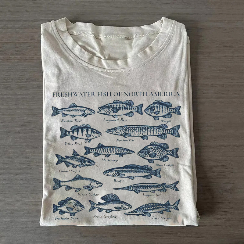 Freshwater Fish North America T-Shirt