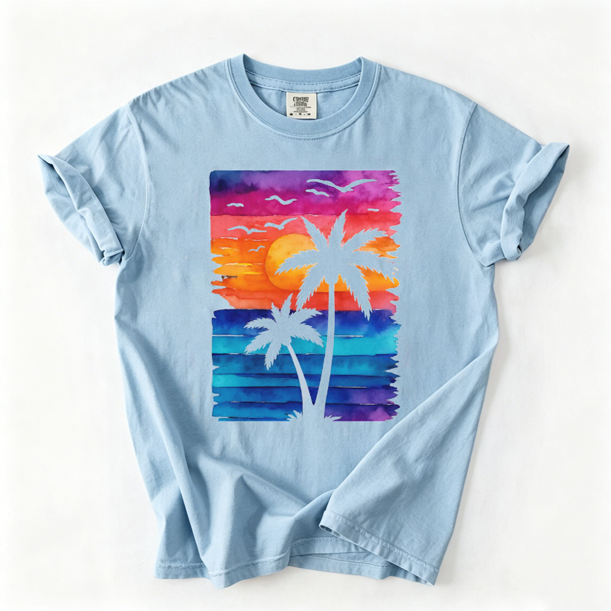 Beach Sunset Vacation T-shirt