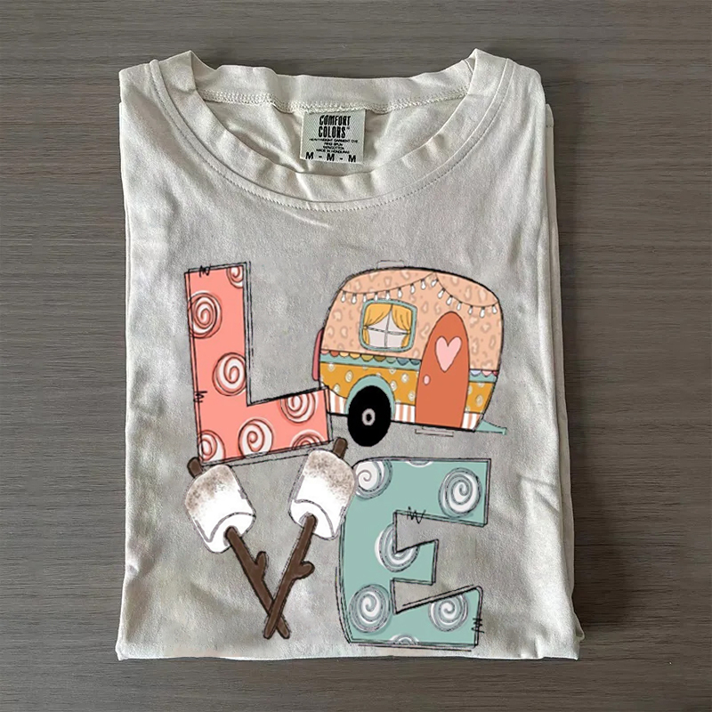 Travel Trailer Camping Adventure T-shirt