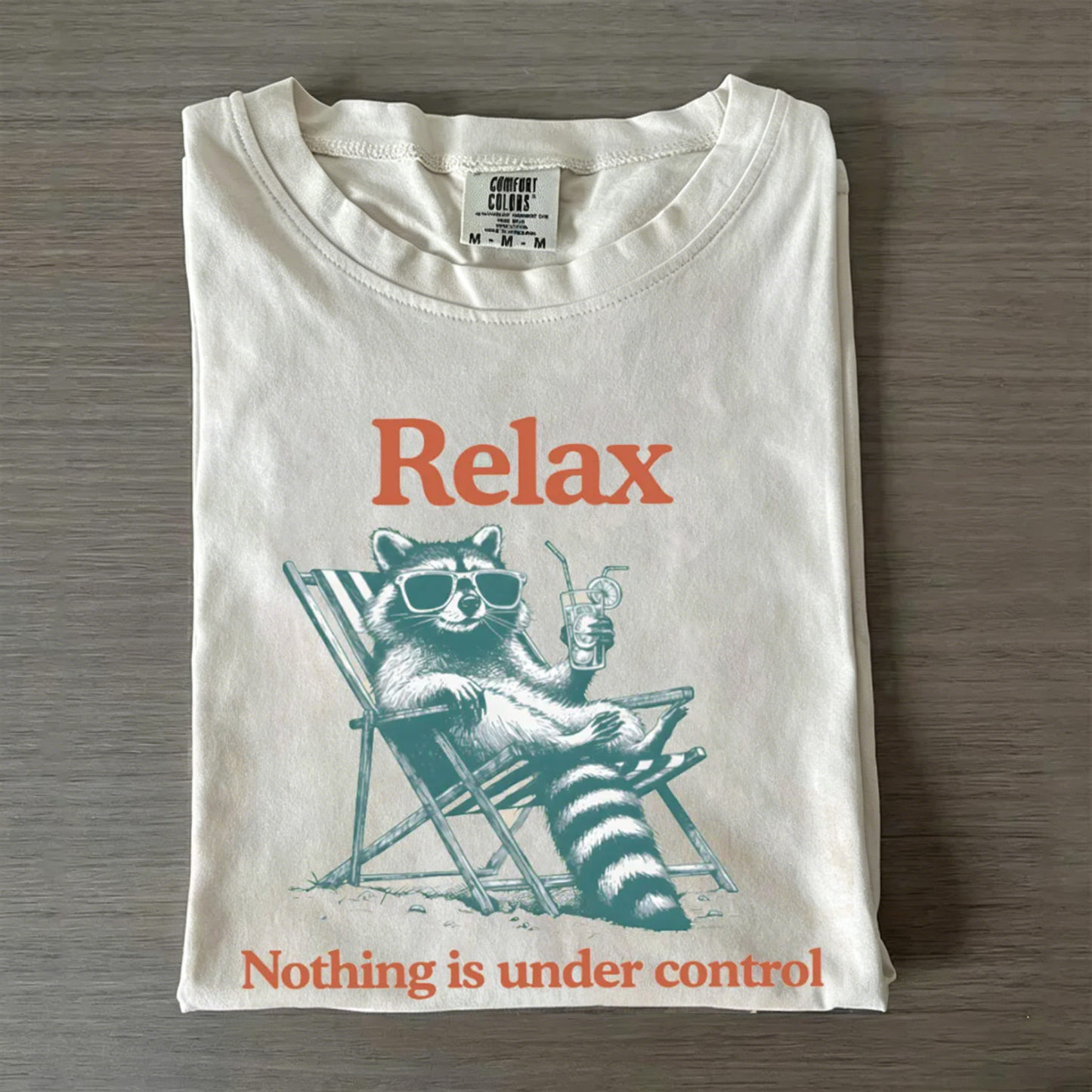 Funny Raccoon Camping T-shirt