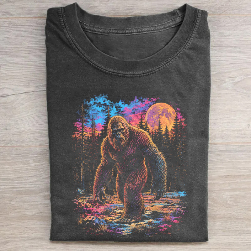 Neon Nature Gift for Outdoors Lover T-shirt