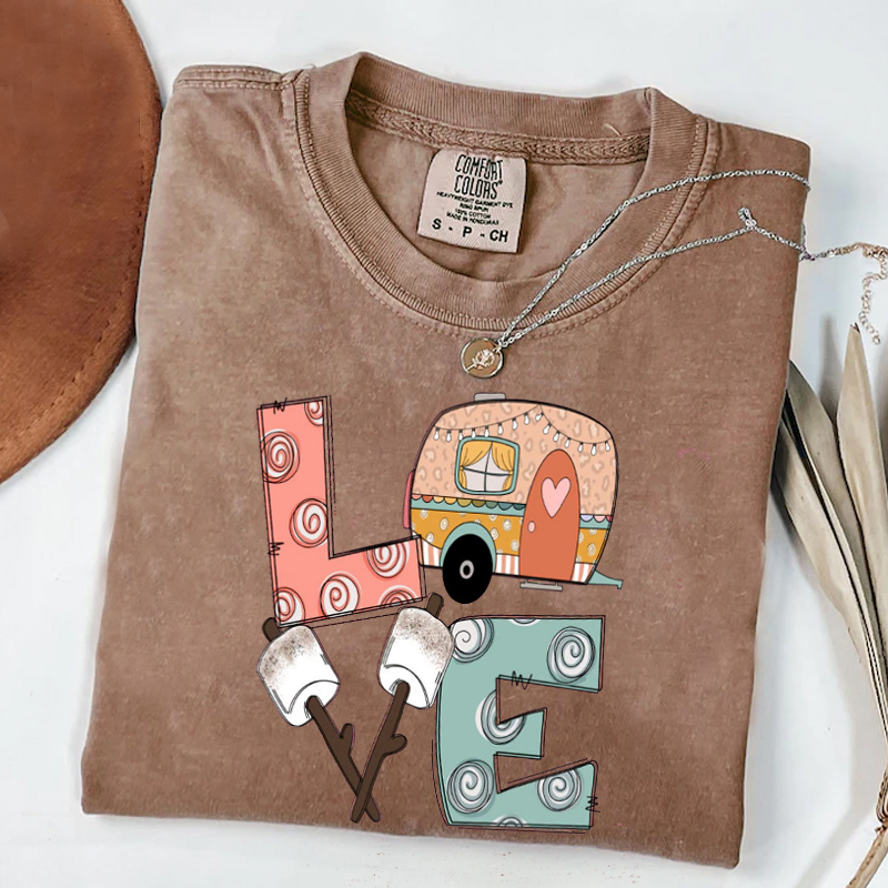 Travel Trailer Camping Adventure T-shirt