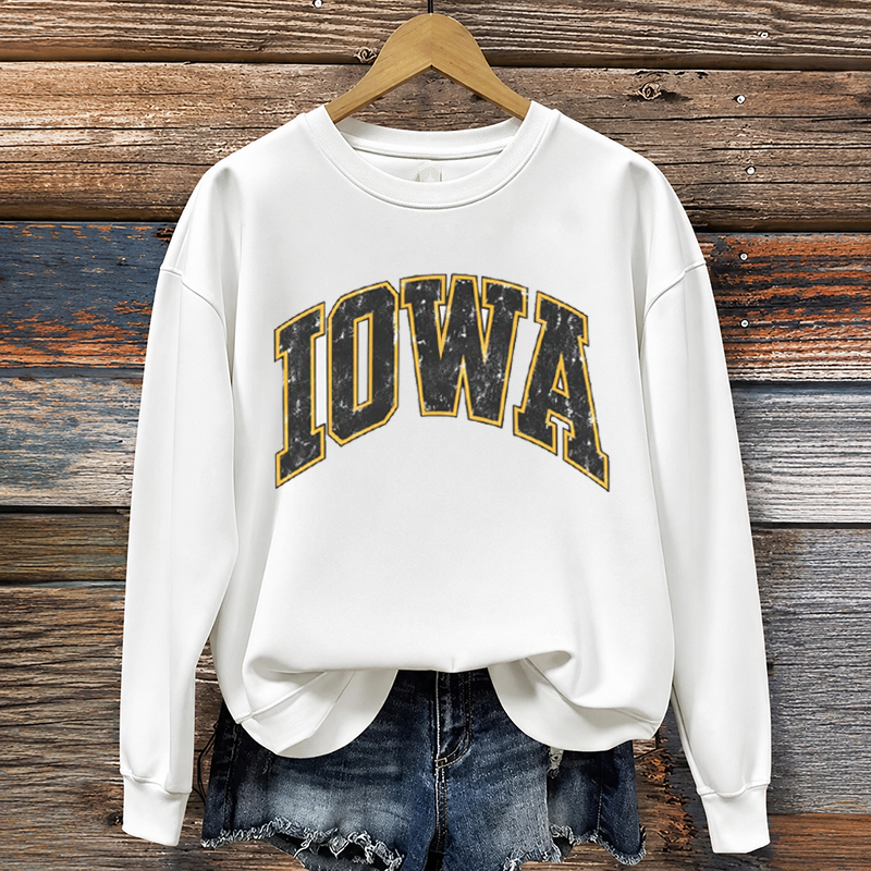 Iowa Football Fan Sweatshirt