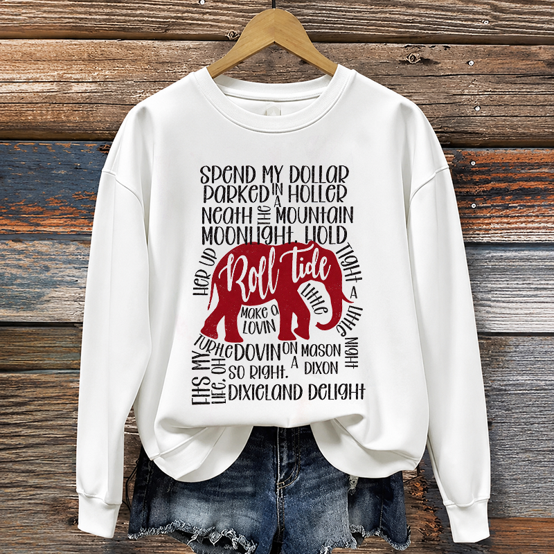 Alabama Football Fan Sweatshirt