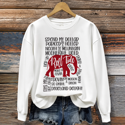 Alabama Football Fan Sweatshirt