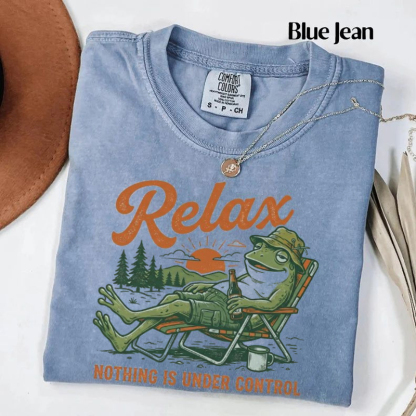 Funny Frog Camping T-shirt