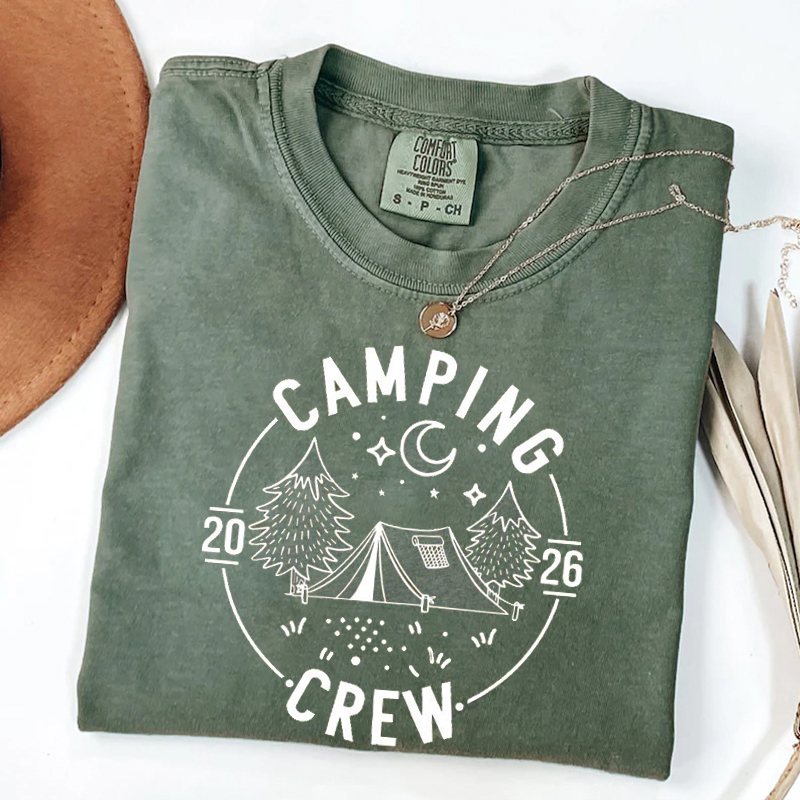 Camping Crew 2026 T-shirt