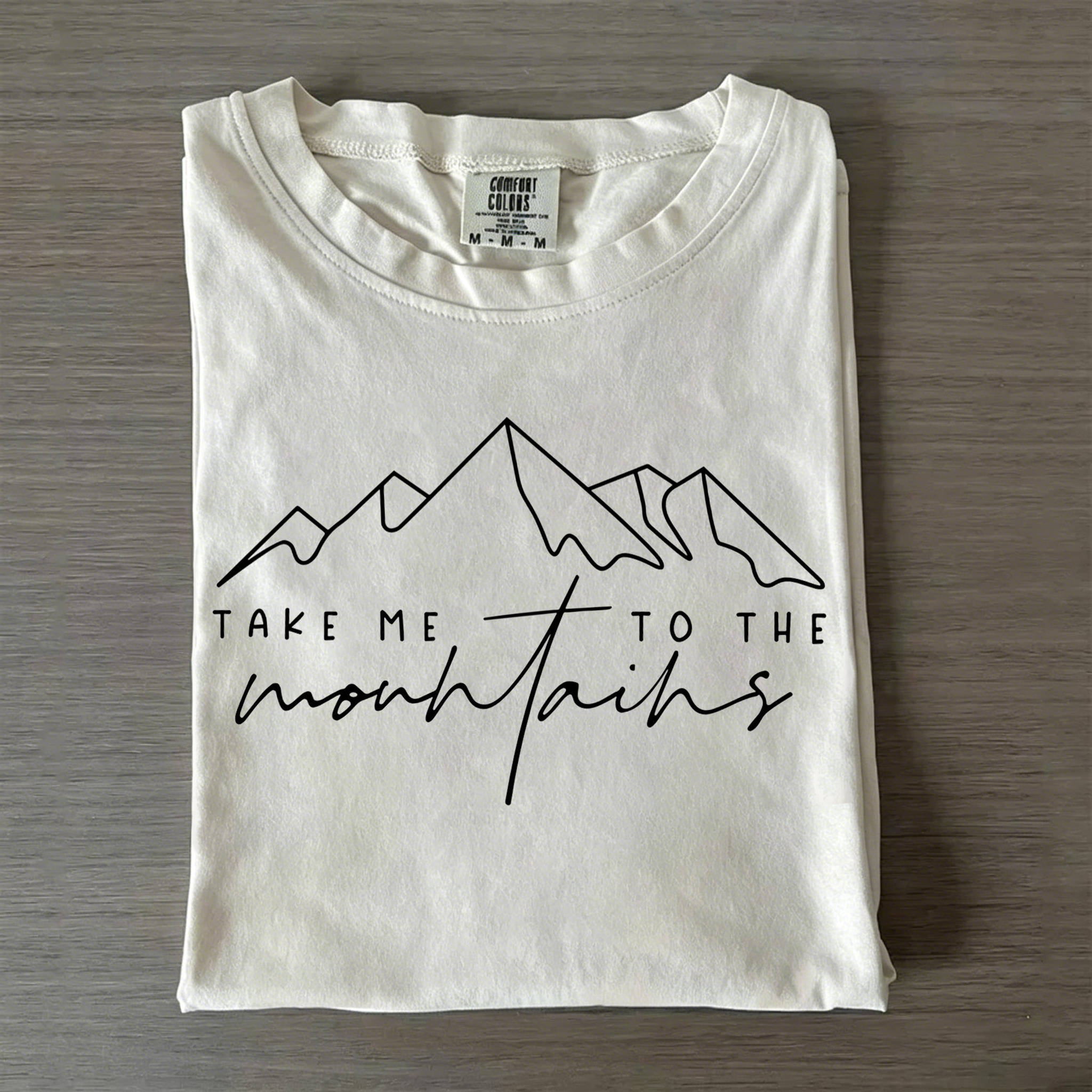 Take Me To The Mountains Camping T-shirt