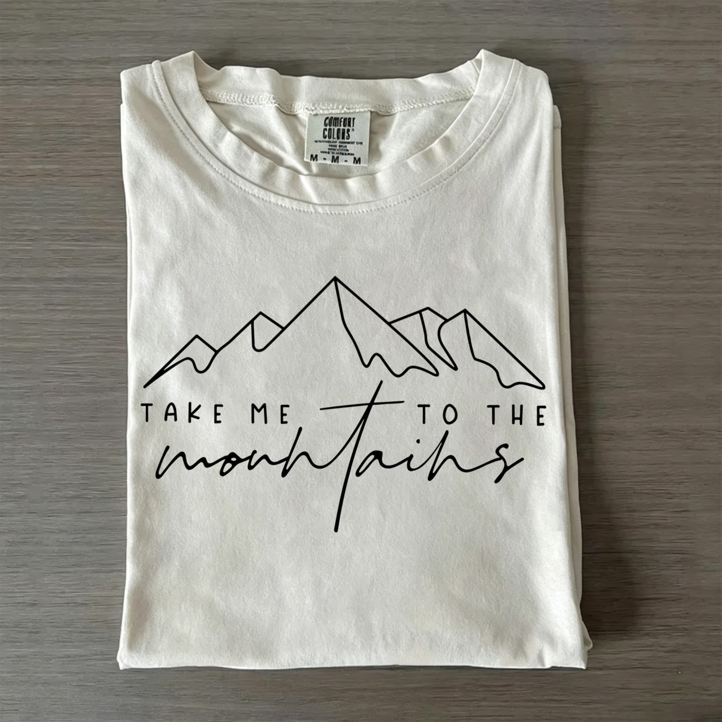 Take Me To The Mountains Camping T-shirt