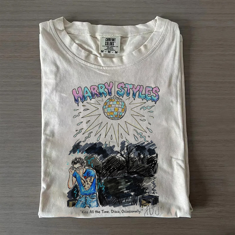 Music Lover Casual Street T-shirt