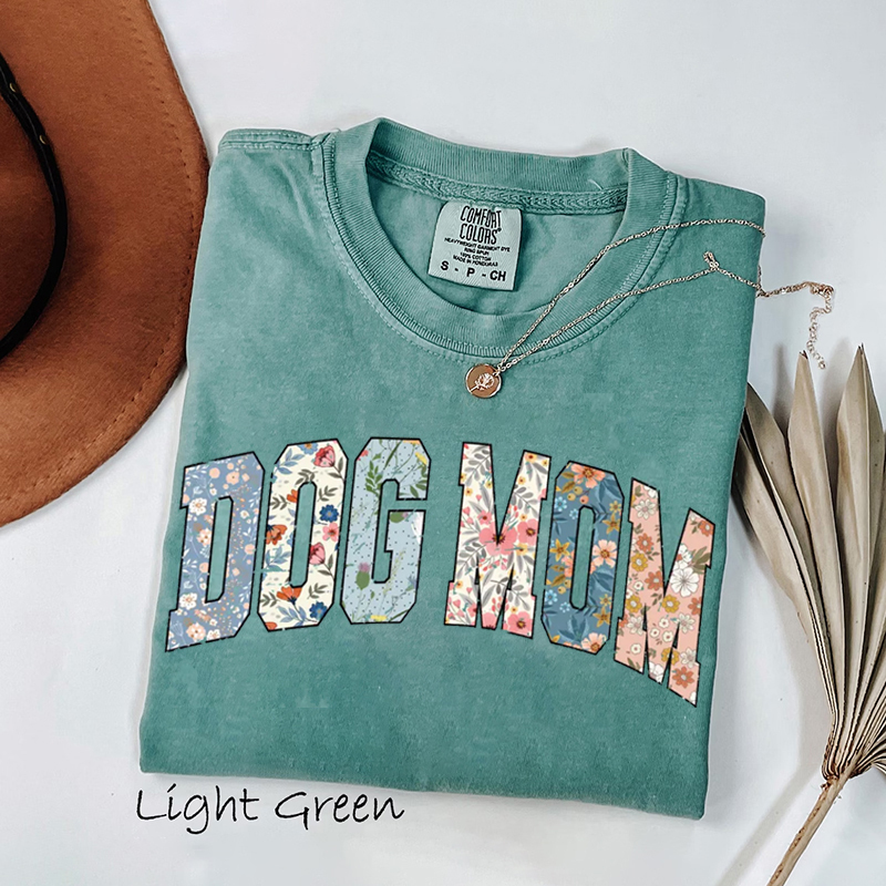 Floral Dog Lover T-shirt