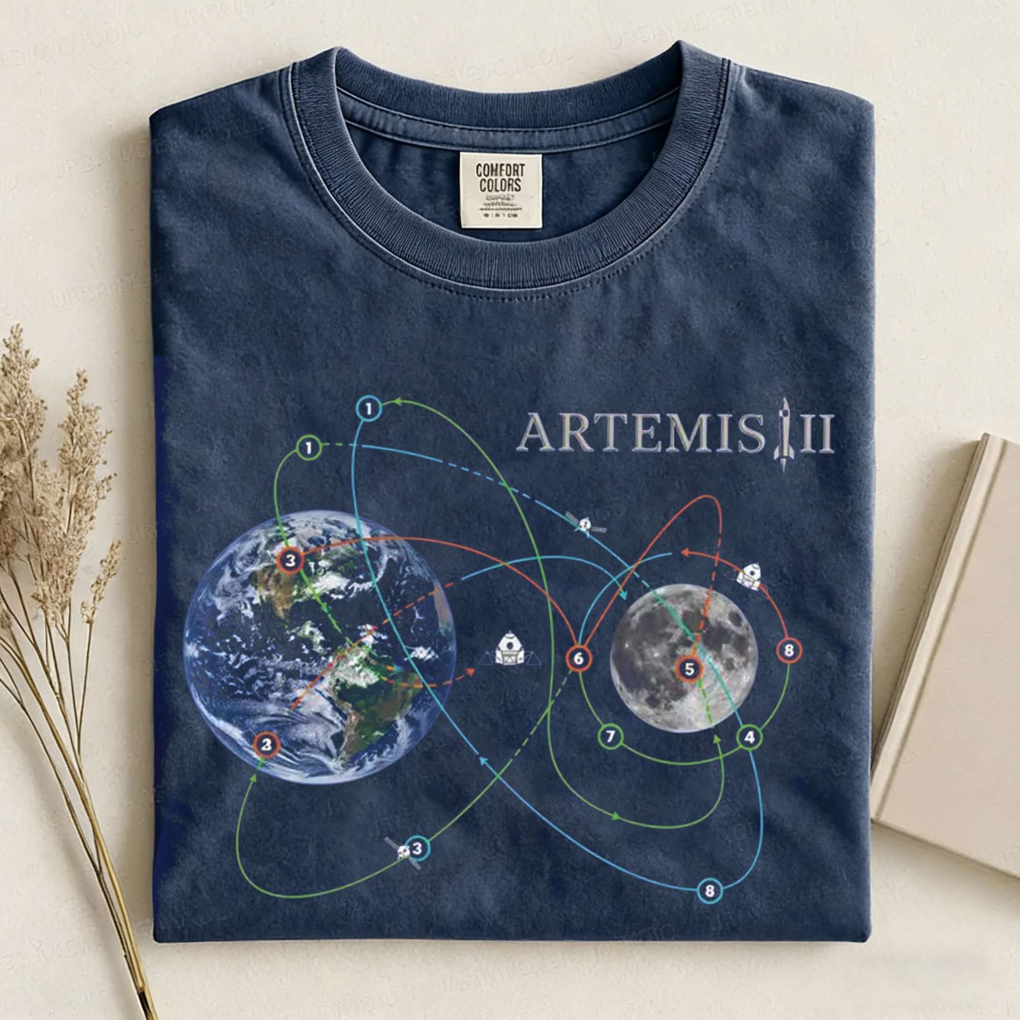 Artemis II 2026 Rocket Launch T-Shirt