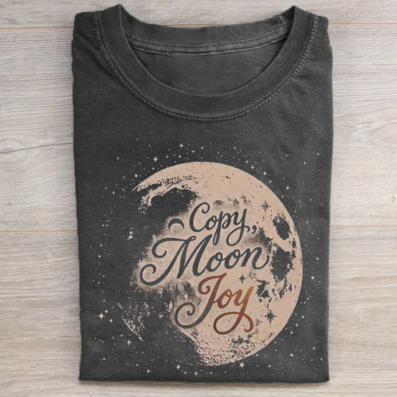 Artemis II Copy Moon Joy T-shirt