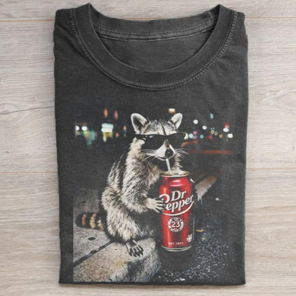 Vintage Raccoons Dr Pepperr T-shirt