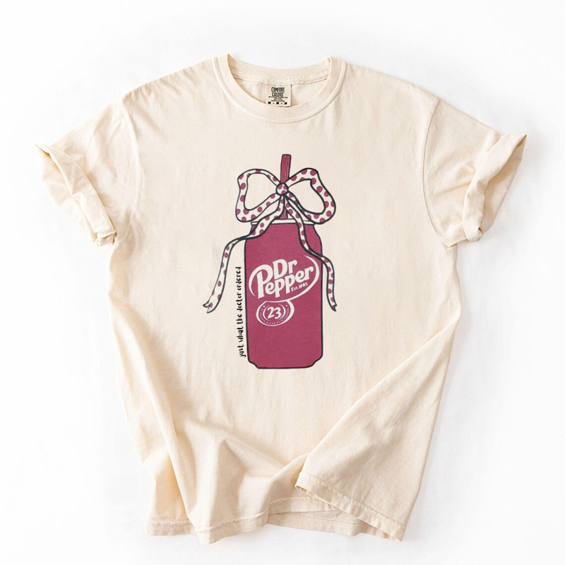 Dr Pepper Coquette Bow Can T-shirt