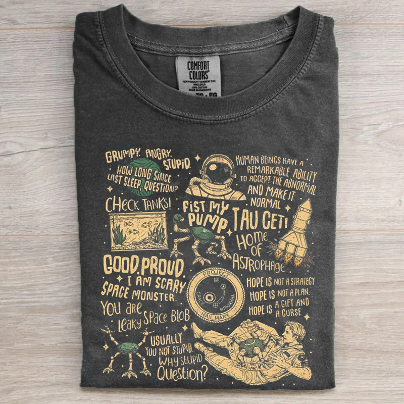 Sci-Fi Fan Merch T-shirt