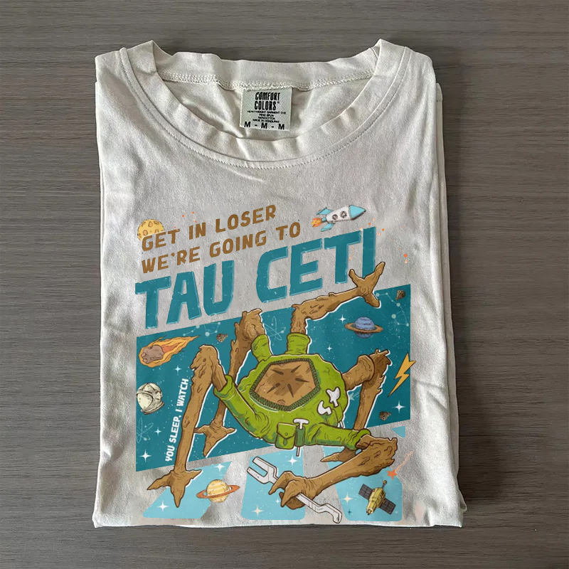 Sci-Fi Movie Merch T-shirt