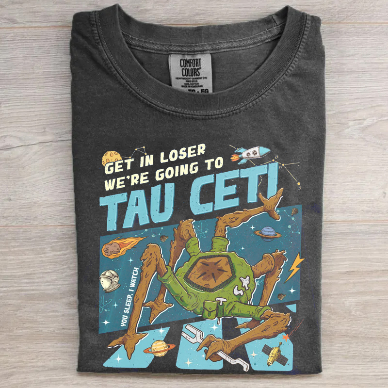 Sci-Fi Movie Merch T-shirt