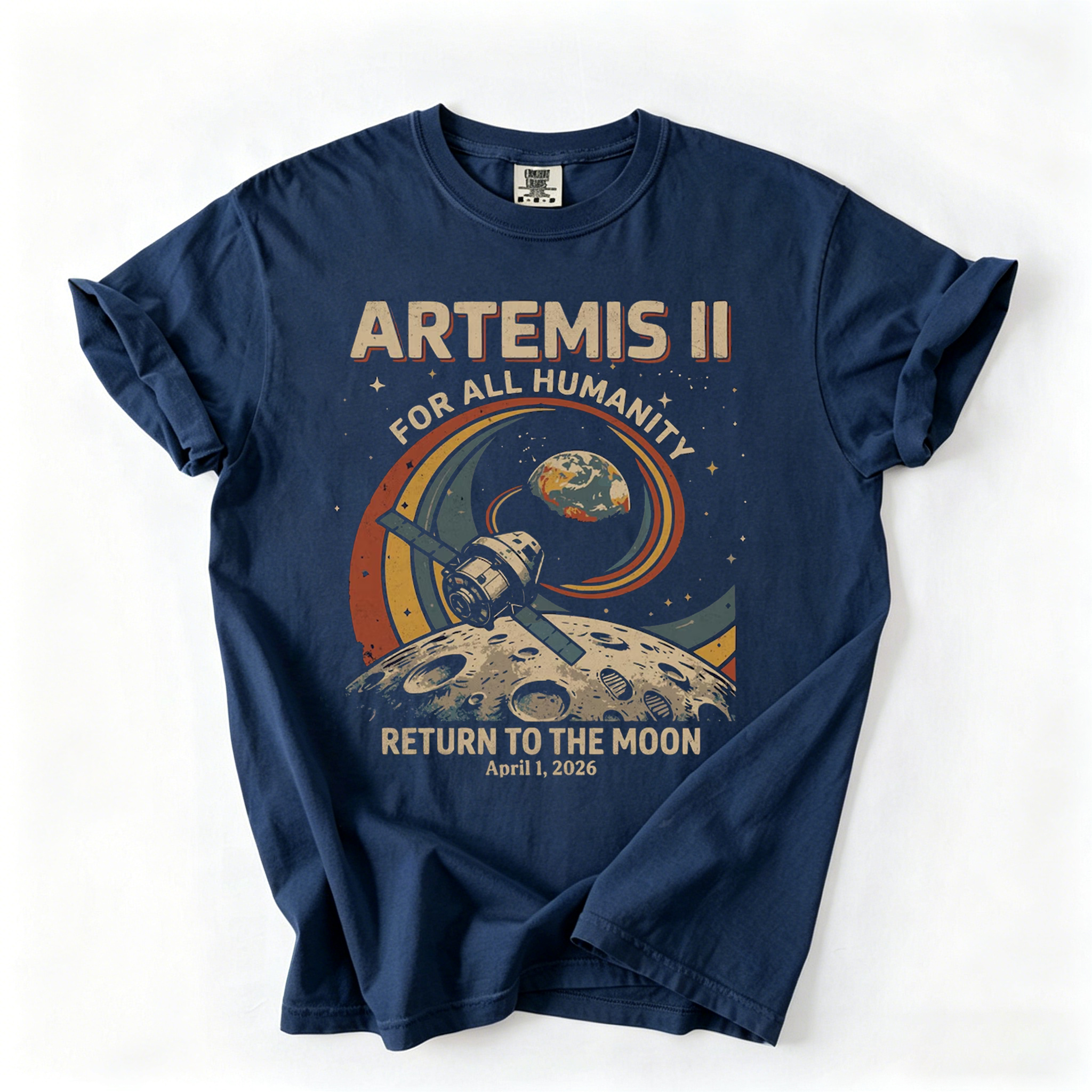 Artemis II Return to the Moon T-shirt