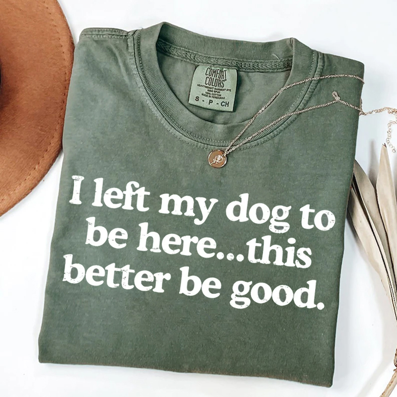  Funny Dog T-shirt