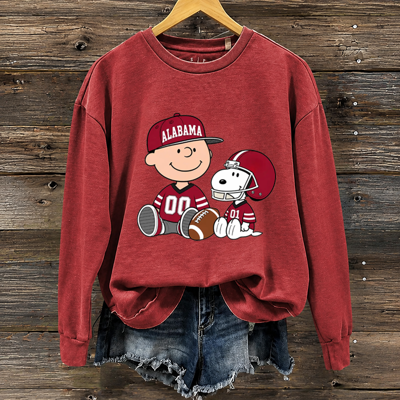 Alabama Crimson Tide Football Fan Sweatshirt