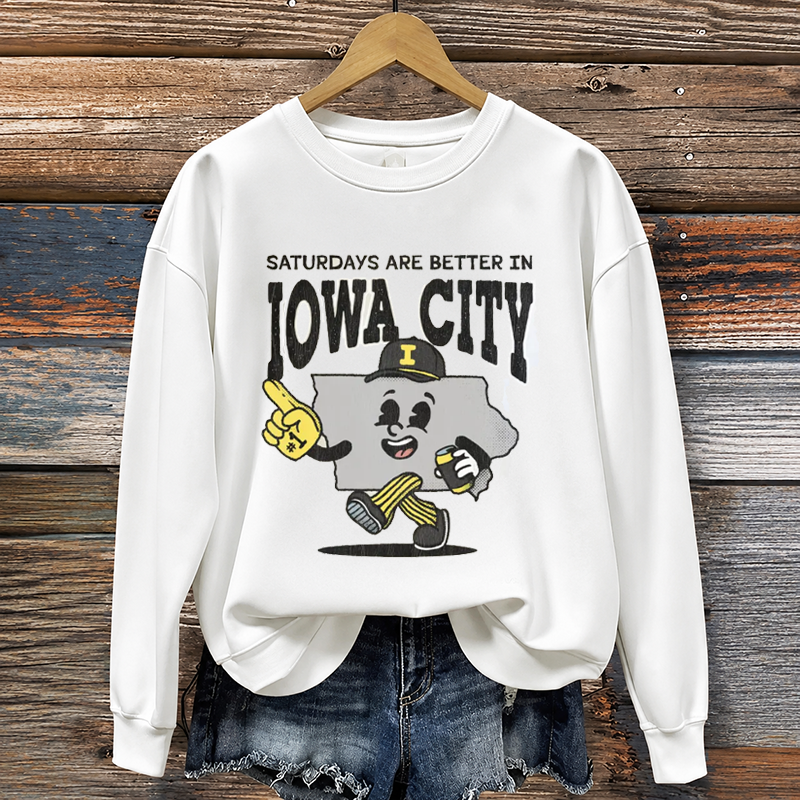 Iowa Football Fan Sweatshirt