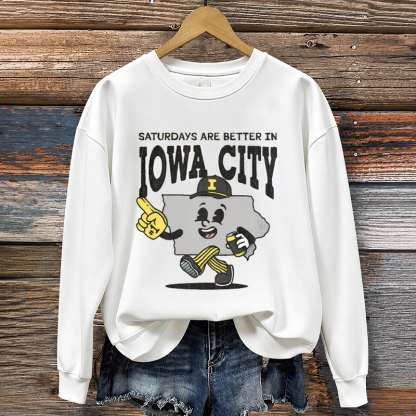 Iowa Football Fan Sweatshirt