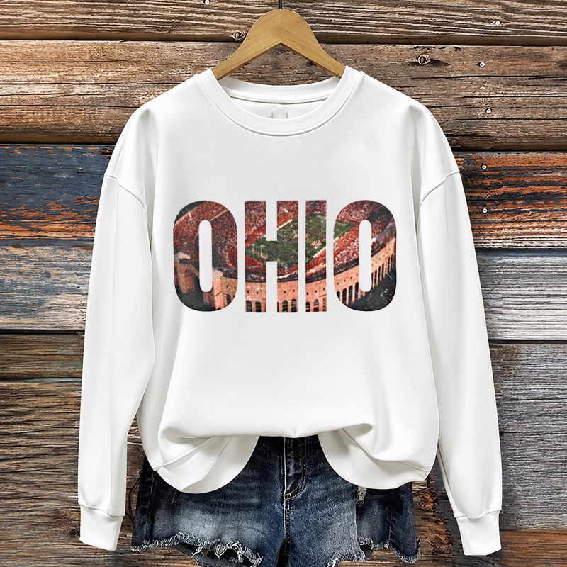 Ohio State Football Fan Sweatshirt