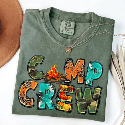 Camp Life Leopard T-shirt