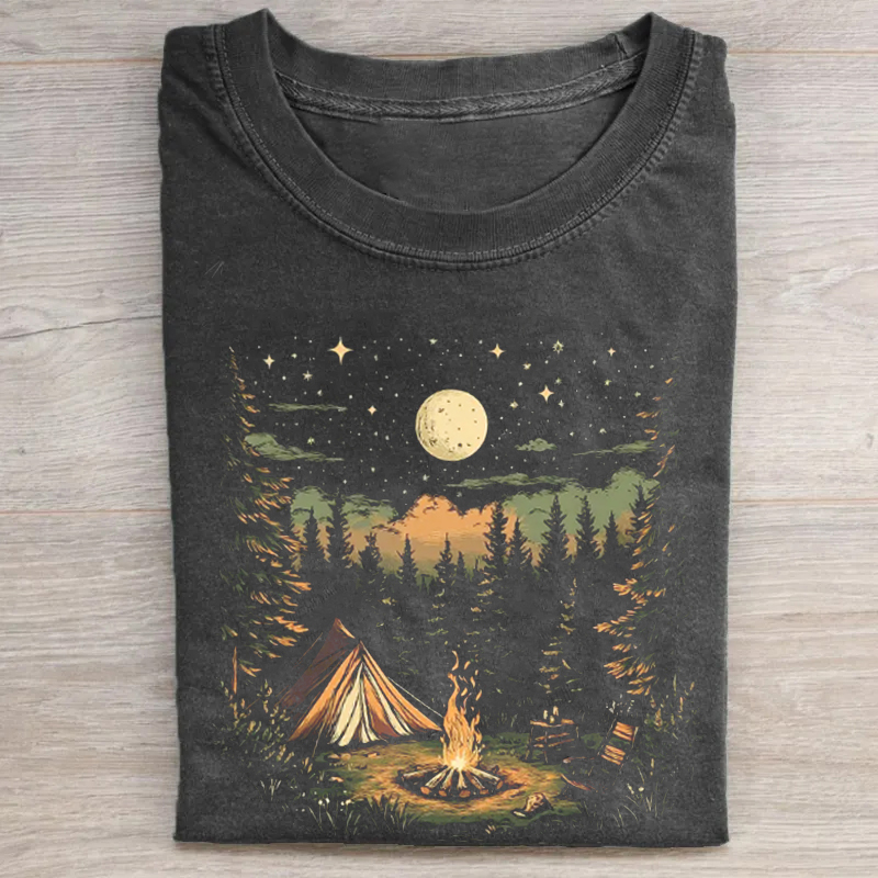 Vintage Camping T-shirt