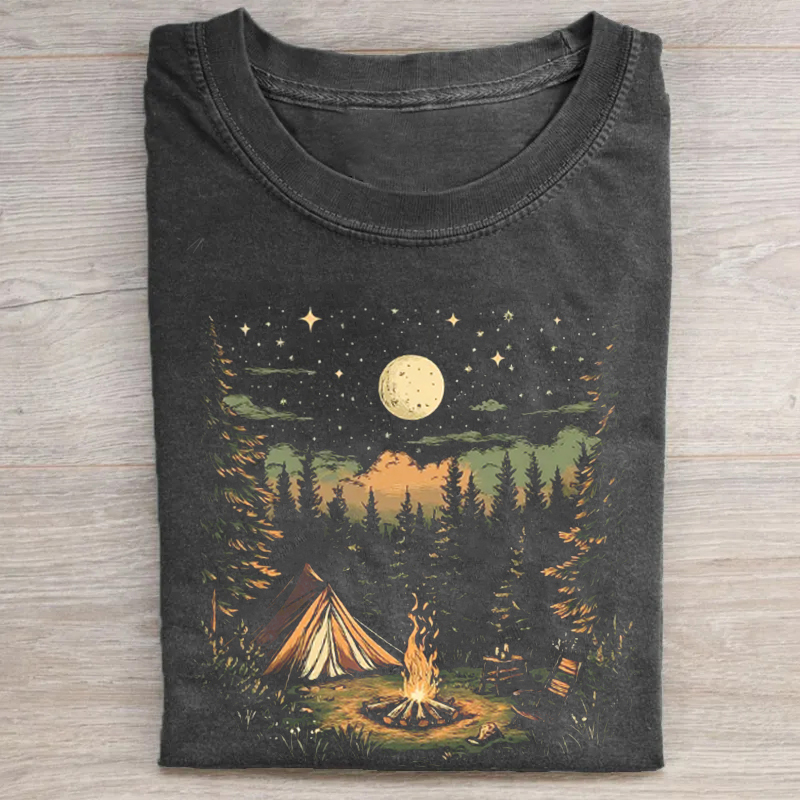 Vintage Camping T-shirt