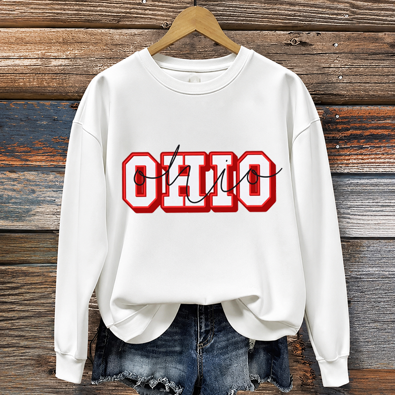 Ohio State Football Fan Sweatshirt