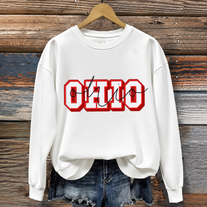 Ohio State Football Fan Sweatshirt